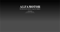 Desktop Screenshot of alfamotor.com.ar