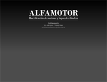 Tablet Screenshot of alfamotor.com.ar